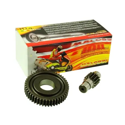 Getriebe Malossi sekundär14/47 D=17mm verpresst - Piaggio ZIP - ET2 - Vespa LX - S Kostenloser Rückversand
