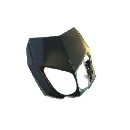 Jetzt Bestellen MTKT Maske Inkl. Böser Blick LED Schwarz - Derbi Senda euro 3