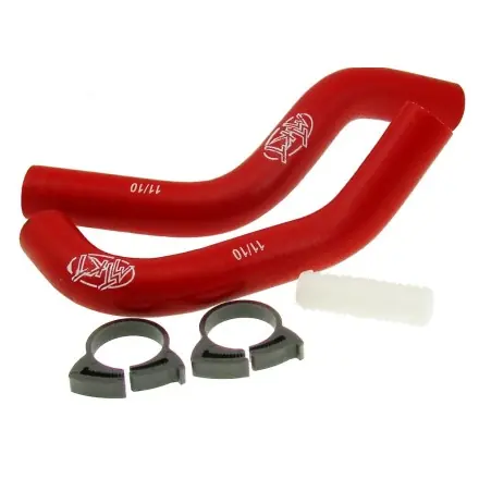 Schnäppchen Wasserpumpenschläuche Silikon MTKT Rot - Peugeot Speedfight