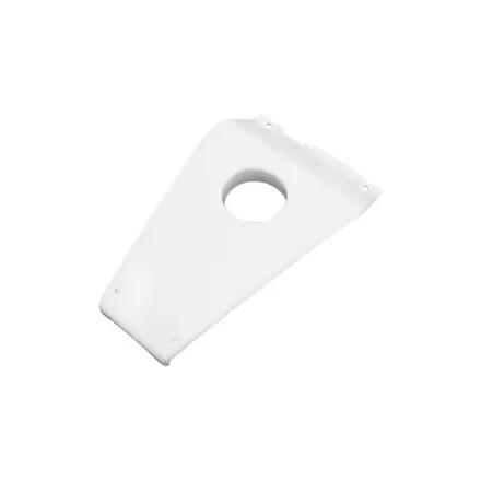 Expressversand MTKT Racing-soziusabdeckung Weiss - Aerox Nitro