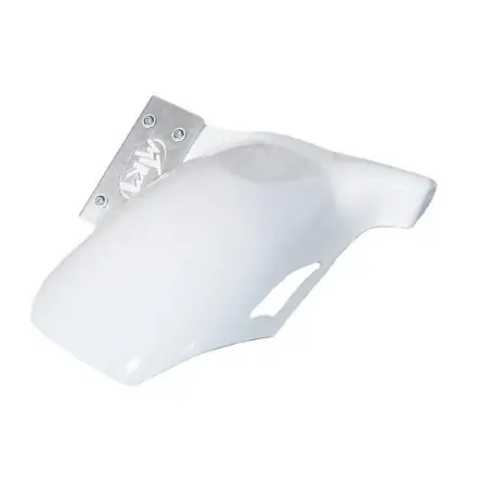Wochenendangebot MTKT Racing-Kotflügel/Spritzschutz Weiss - Piaggio