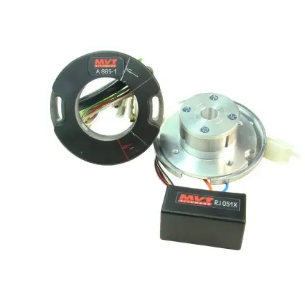 Sofort Bestellen Innenrotorzündung mit Licht MVT Premium - Derbi Senda - GPR -Aprilia RS - RX - SX - Gilera GSM - RCR - SMT