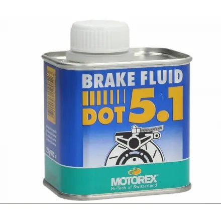 Geprüft Bremsflüssigkeit MOTOREX DOT 5.1 250 mlvollsynthetisch