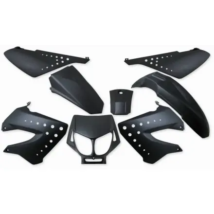 Markenware Verkleidungskit 8 Teile Vinculexx Carbon Design - Aprilia RX - SX - Derbi Senda bis 2010