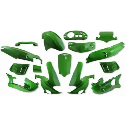 Verkleidungskit Vinculexx 15 Teile Kawa grün - Gilera Runner - C14 - C36 - M07 - M08 - M24 Preis Gesenkt