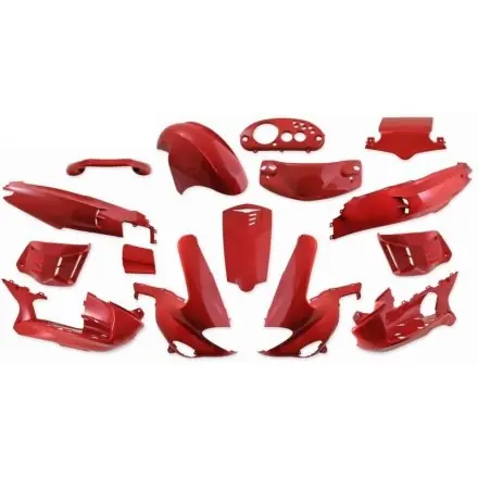 Verkleidungskit Vinculexx 15 Teile Scuderia rot - Gilera Runner - C14 - C36 - M07 - M08 - M24 Kostenloser Rückversand