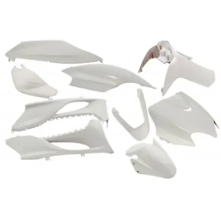 Kostenfreie Lieferung Verkleidungskit Vinculexx 9 Teile Weiss Metallic Mach G - Jog R - Rr