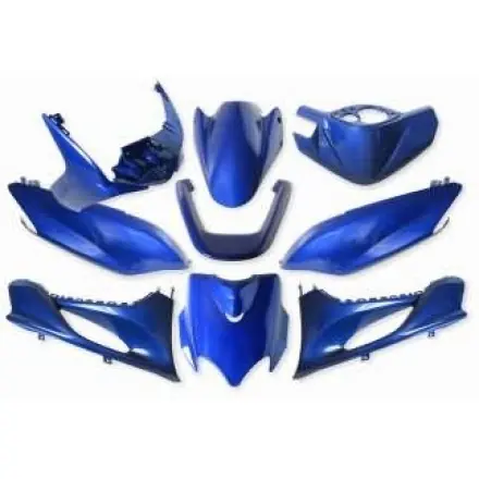 Verkleidungskit Vinculexx 9 Teile blau metallic Mach G - Jog R - RR Geprüft