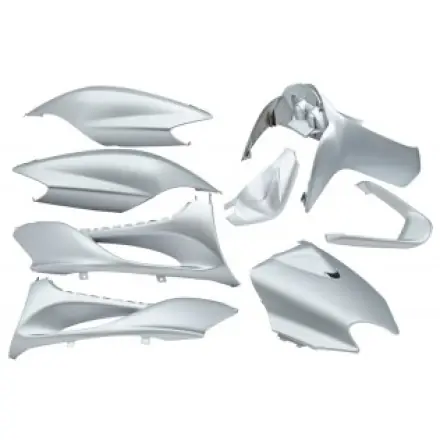 Verkleidungskit Vinculexx 9 Teile Silber Metallic Mach G - Jog R - Rr Gratis Versand