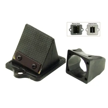 Membranblock Malossi VL16 Carbon Racing MHR Team - Piaggio - Runner - NRG - TPH - ZIP - Hexagon - Skipper - SR125 - SR50 Billig