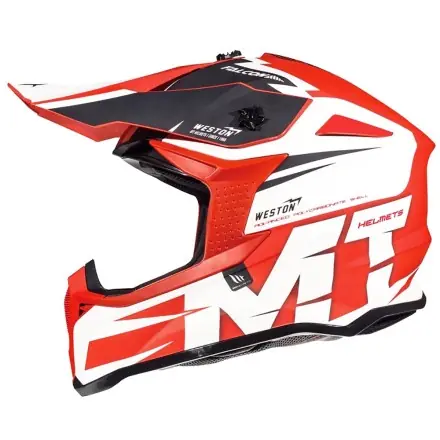 Gratis Versand Crosshelm Falcon Weston - MT - rot