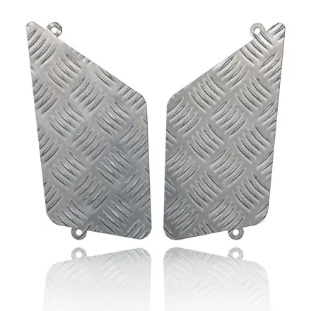 Lennes Riffeltrittbleche Aluminium (2-teilig) - Explorer Race GT Ausverkauf