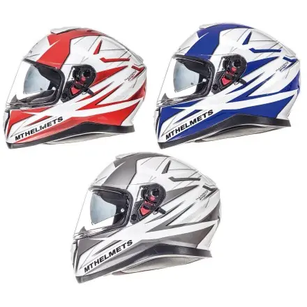 MT Helmets Integralhelm Thunder 3 Effect - intergriertes Sonnenvisier Ausverkauf