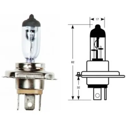 Birnen Halogen H4 BiluxPX43T 12V 65/55 Watt Jetzt Kaufen