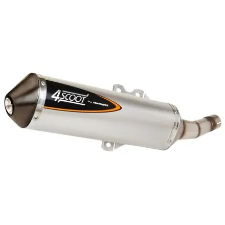 Letzte Chance Auspuff Tecnigas 4Scoot Evo (E-Pass) Yamaha X-Max 250i