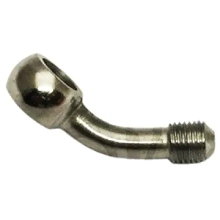 Wochenendangebot Bremsschlauch Stahlflex - Anschluss gebogen 45-GRAD-