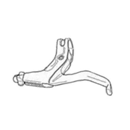 Bremshebel links - Piaggio Wi-Bike Uni Mech Comfort - Mas Mech Active Geprüft