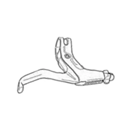 Bremshebel rechts - Piaggio Wi-Bike Uni Mech Comfort - Mas Mech Active Kostenfreie Lieferung