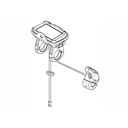 Halterung Anzeige - Piaggio Wi-Bike Uni Mech Comfort - Mas Mech Active - Enel Preiswert