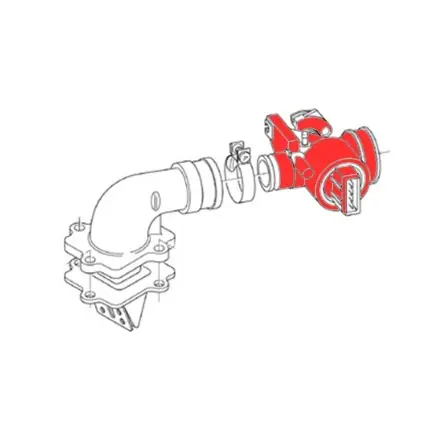 KlappenkörperAprilia SR Ditech - Suzuki Ditech - Runner Purejet - NRG Purejet Neue Ware