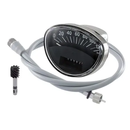 Gratis Versand Tachometer - Speedometer Vespa ET 3 - Primavera - Vespa 90 - 120 - Rally 200