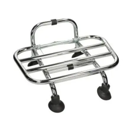 Gepäckträger klappbar vorn chrom - Vespa Primavera Sprint 50 125 150 Versand Am Gleichen Tag