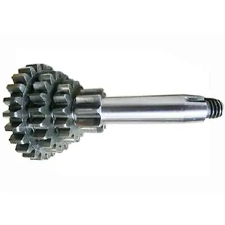 Aktuell Schaltwelle mit Zahnrädern - Gearwheel - Ape Mix 50 - Ape 50 original