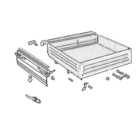 APE Pritsche lang VPL - Trunk deck long - Ape Mix 50 Direktkauf