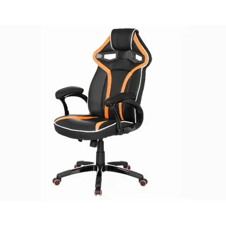 Neu Chefsessel Modell Master - orange - Sportsitz Racing Sessel Schreibtischstuhl - Drehstuhl - Bürostuhl - Racing Chair - Office Chair