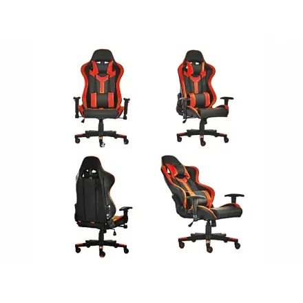 Chefsessel Modell King - rot - Sportsitz Racing Sessel Schreibtischstuhl - Drehstuhl - Bürostuhl - Racing Chair - Office Chair Angebot