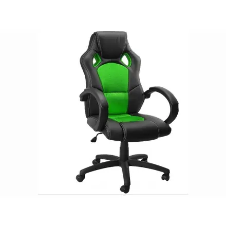 Chefsessel Modell Nero - grün - Sportsitz Racing Sessel Schreibtischstuhl - Drehstuhl - Bürostuhl - Racing Chair - Office Chair Finale Aktion
