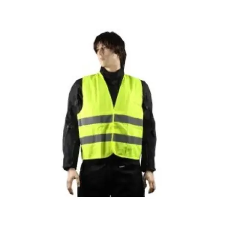 Echt Warnweste Sicherheitsweste Panne gelb universal