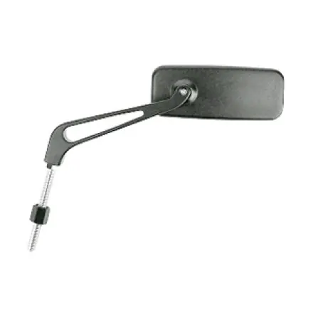 Spiegel CNC schwarz matt links - Gewinde 8 mm Günstig