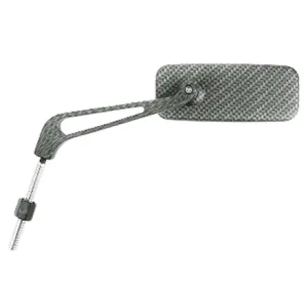 Knallerangebot Spiegel CNC carbon Design links - Gewinde 8 mm