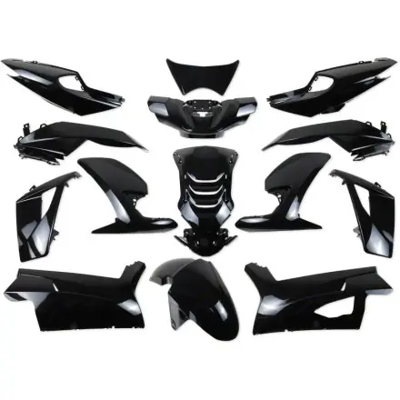 Verkleidungskit 14 Teile Vinculexx schwarz metallic - Peugeot Speedfight 4 Sonderaktion