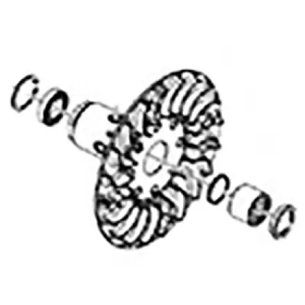 Wandlerscheibe vorn mit Dichtringen - Fixed Driven Half Pulley - Gilera GP 800 - Aprilia SRV 850 Mega-Angebot