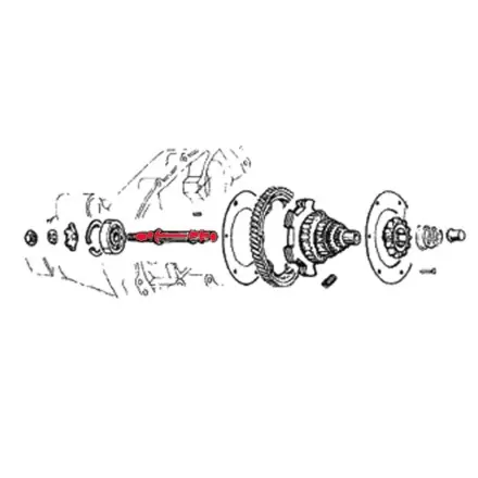 Bremsleitung Pumpe bis Verteiler original - Brake Hose Pump to Splitter - Ape 50 - Ape Mix Expressversand