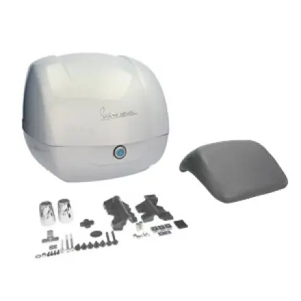 Finale Aktion Topcase grau 791/B - 36 Liter - Vespa GTS 125 - 150 - 250 - 300 ccm