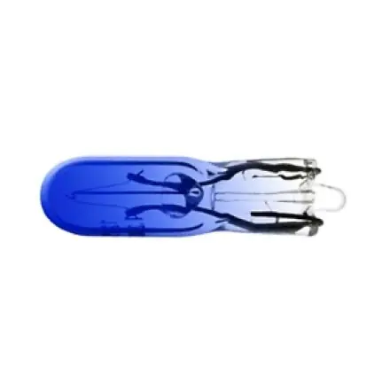 Birne Glassockel T5 12 Volt - 1,2 Watt blau Online Kaufen