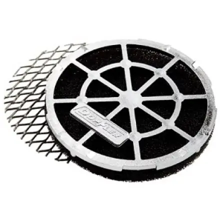 Expressversand Doppler Filter Schwarz mit Gitter Chrom