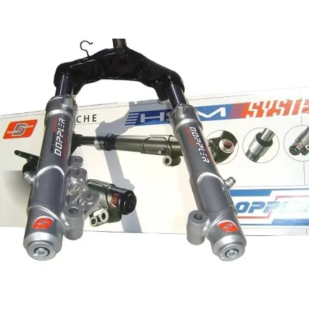 Billig GABEL DOPPLER HSM (' 96 -' 98) SILBER