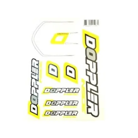 Doppler Aufkleberset 25x15 cm 9 Sticker Sonderangebot