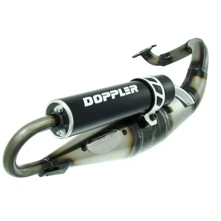 Auspuff Doppler S3R Evolution Schwarz (ABE) Meistverkauft