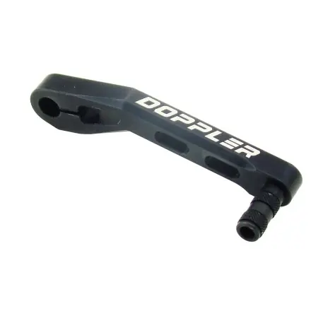 Gratis Versand Kickstarter Doppler CNC schwarz - Minarelli - Peugeot - Aerox - Nitro - Ovetto - Jog - Speedfight - Jetforce - Vivacity