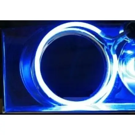 Neonröhre LED Mini Angel Eye Blau 40/59 mm Kostenfreie Lieferung