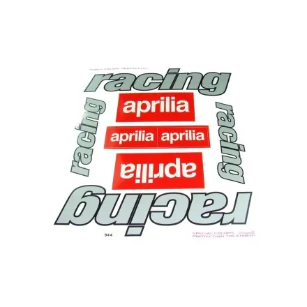Schneller Versand Aprilia Racing Aufkleberset 8-teilig