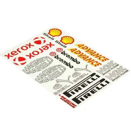 Sponsor Stickerset Shell - Akrapovic Echt