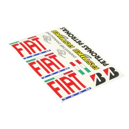Sponsor Stickerset Fiat Team Must-Have