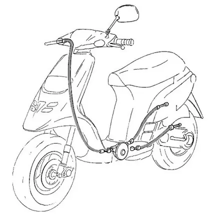 Gaszug Gilera Runner 50 ccm C14 - C36 - C46 - NRG Power Preisknaller