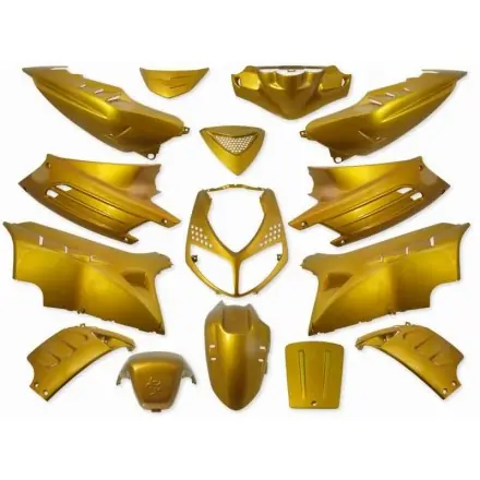 Preisknaller Verkleidungskit 15 Teile Vinculexx gelb-gold metallic - Peugeot Speedfight 2